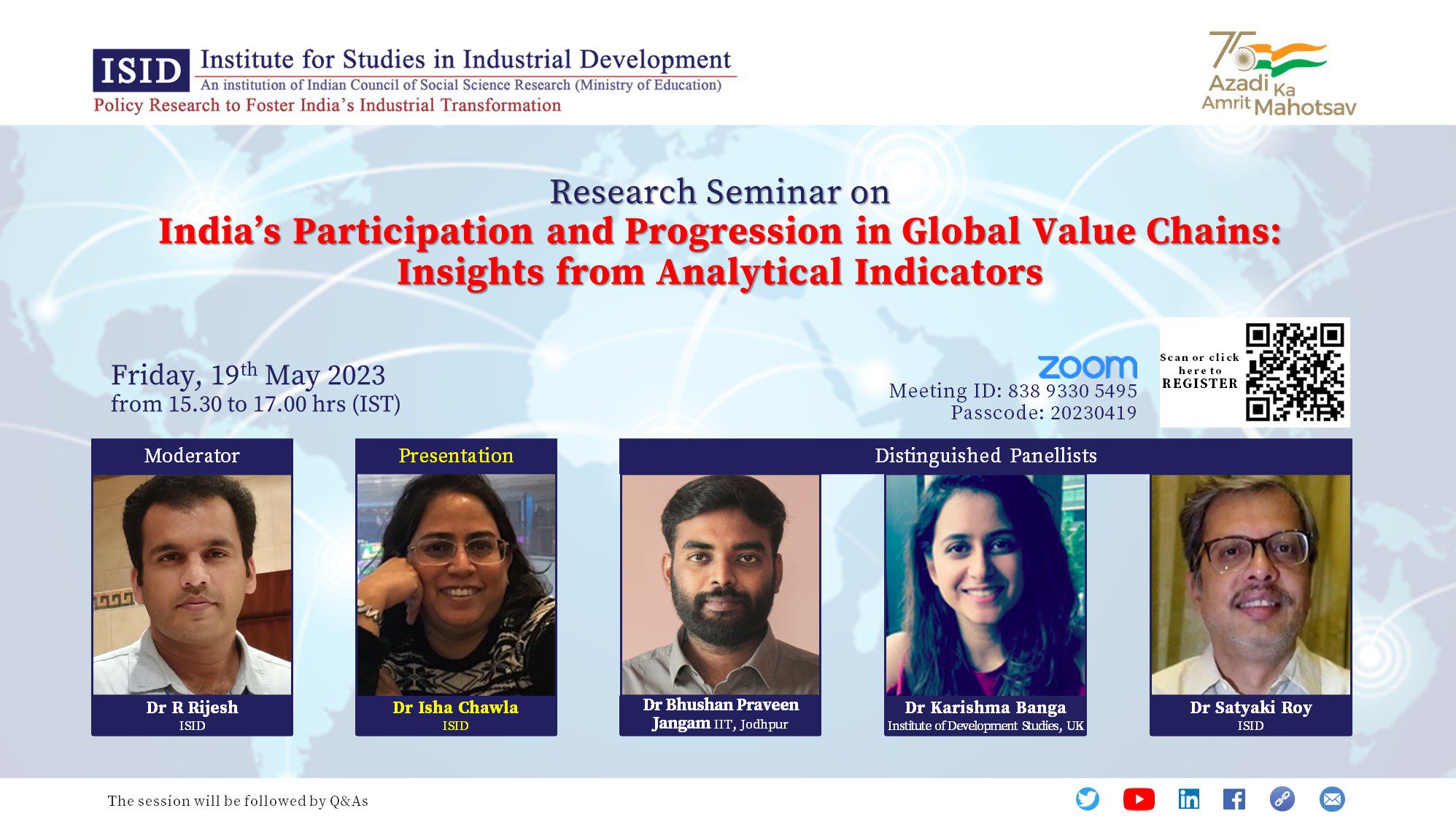 India’s Participation and Progression in Global Value Chains: Insights from Analytical Indicators