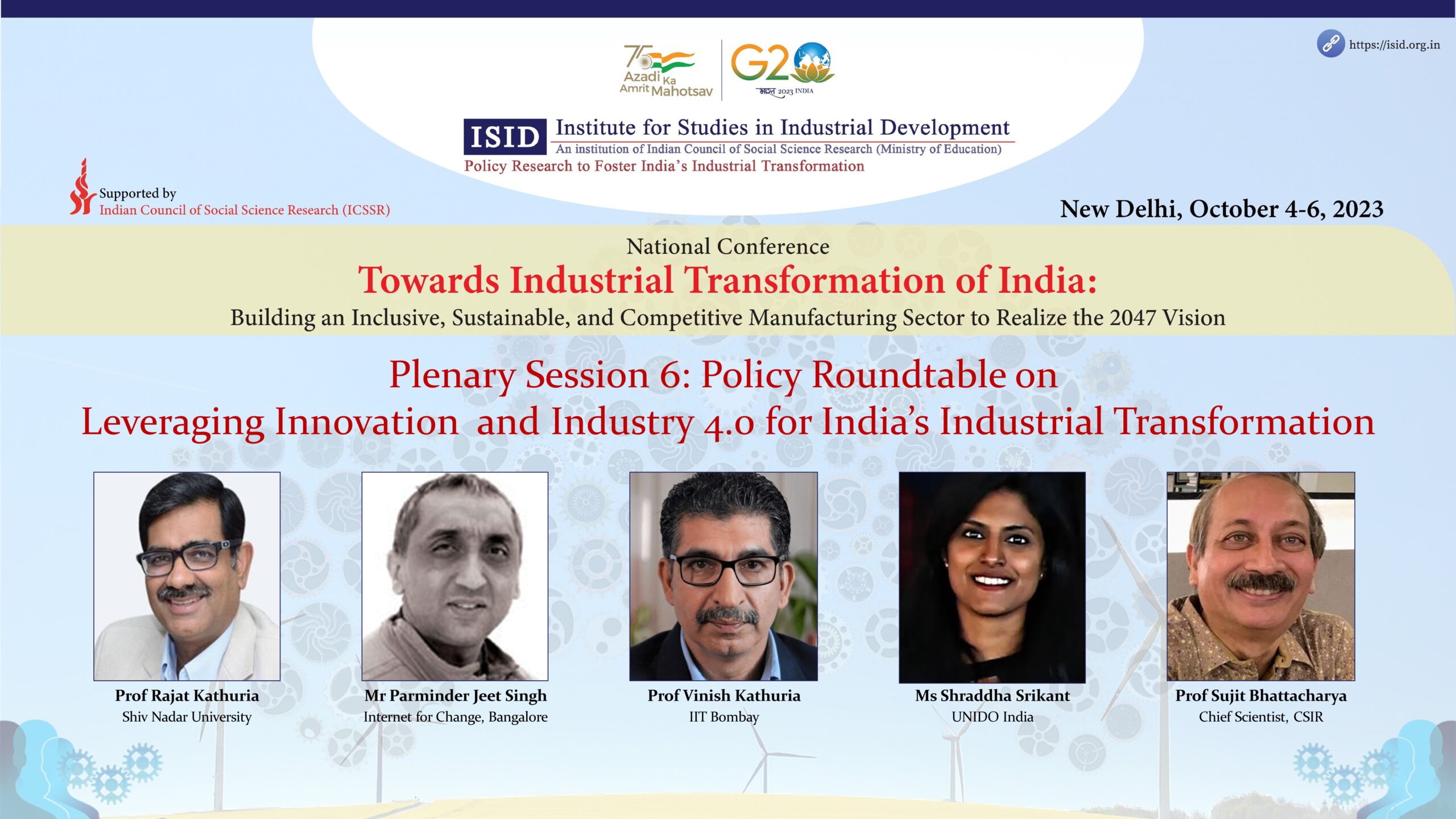 Policy Roundtable on Leveraging Innovation and Industry 4.0 for India’s Industrial Transformation