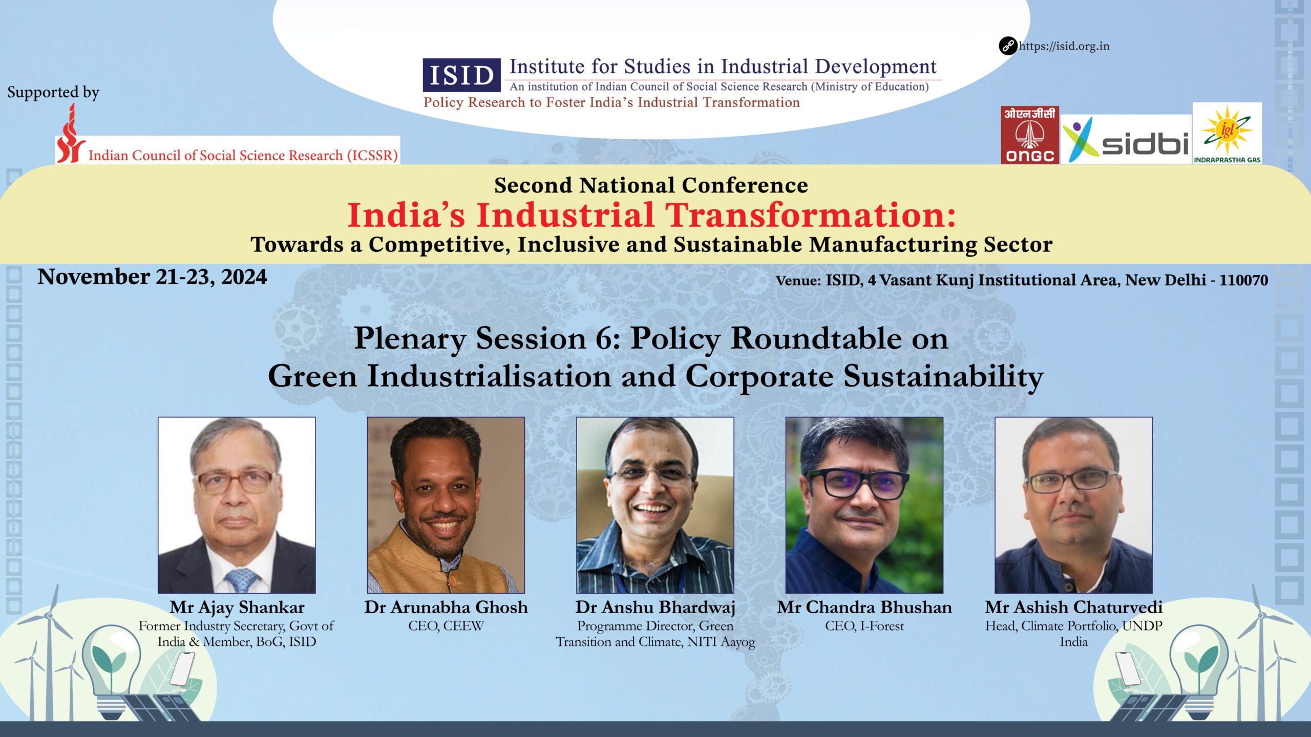 Policy Roundtable on Green Industrialisation and Corporate Sustainability